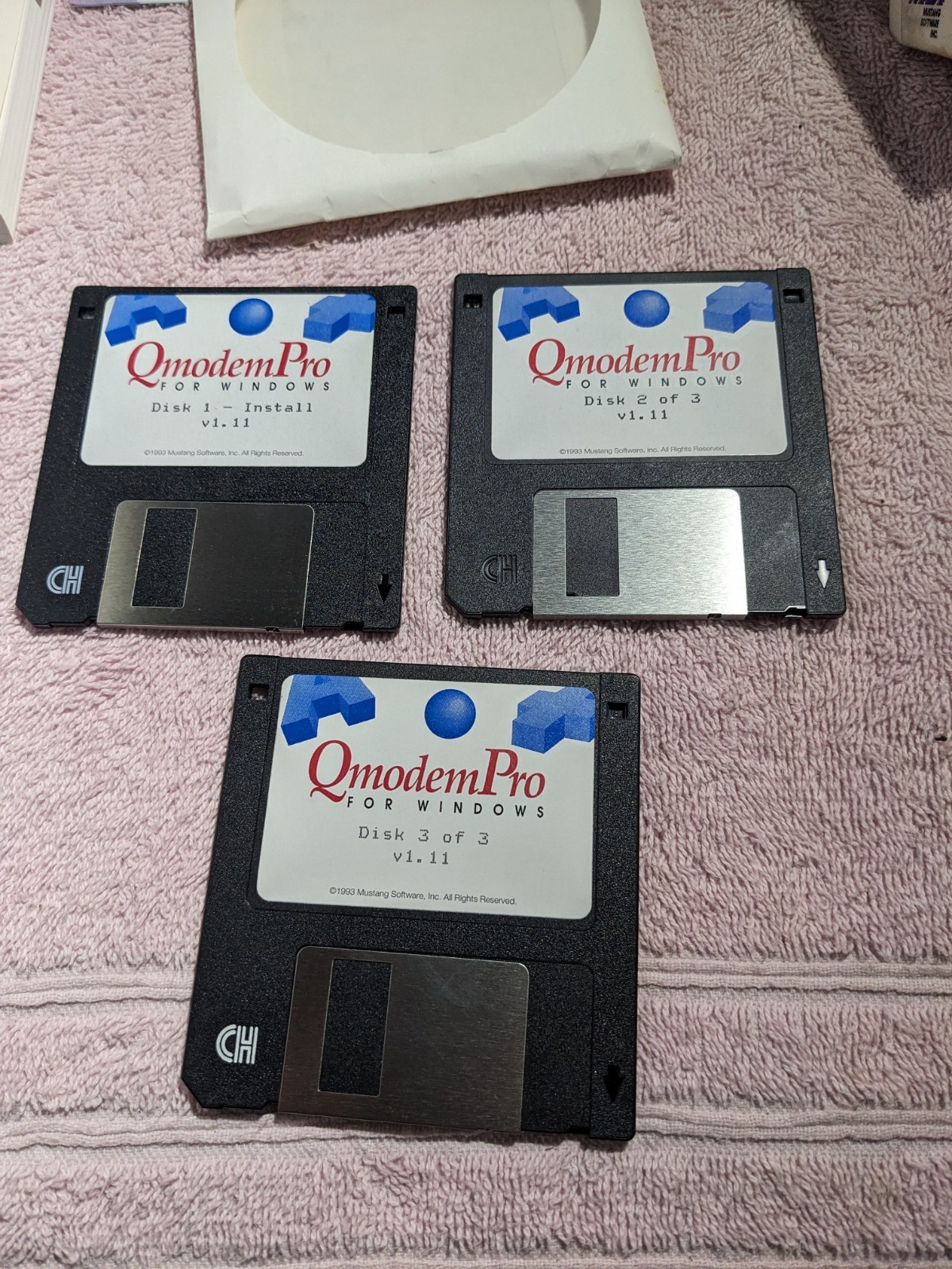 Qmodem Pro For Windows Professional Communications Software – Mustang Software