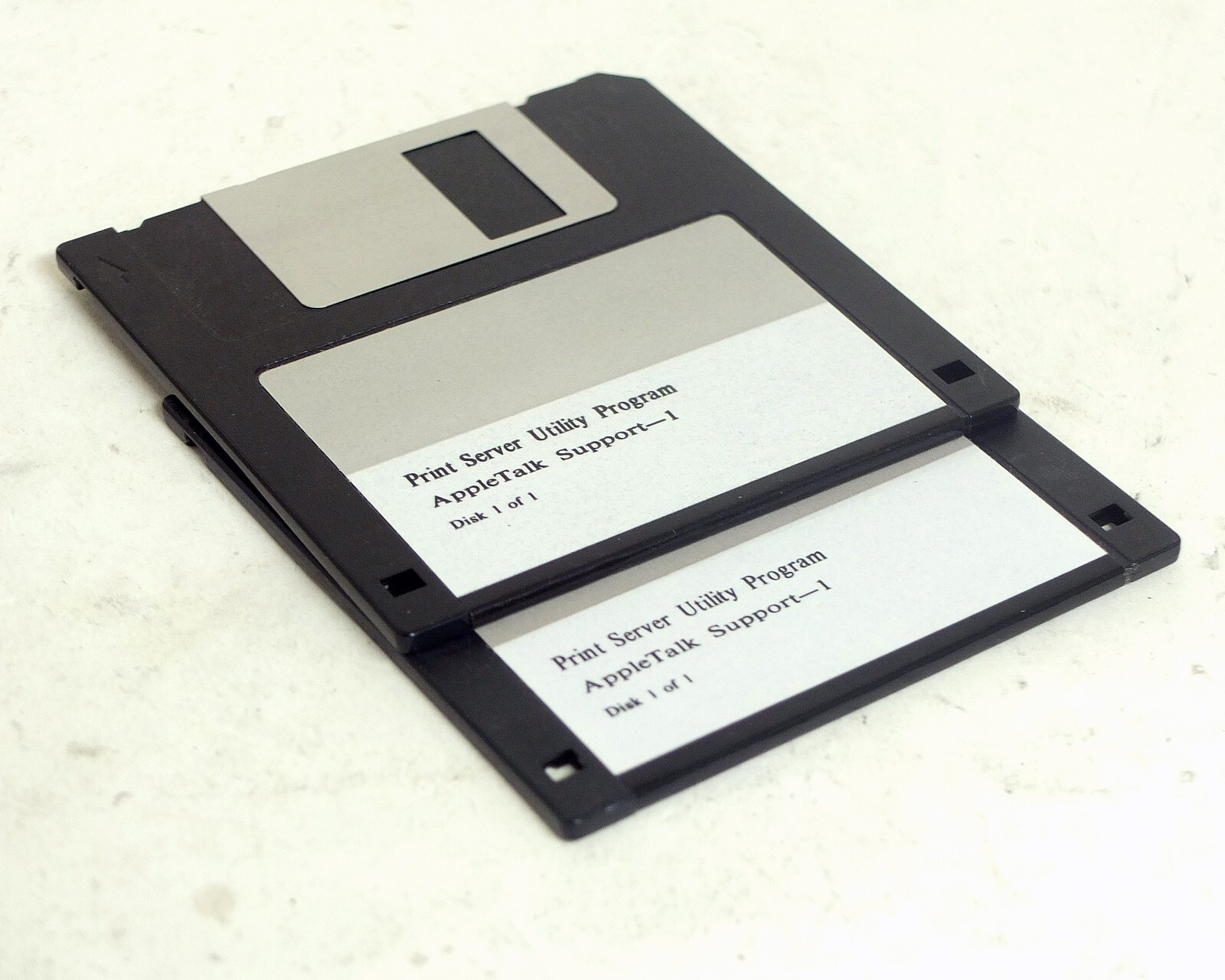 Print Server Utility Program AppleTalk TCP/IP Support 2x 3.5″ Floppy Disks