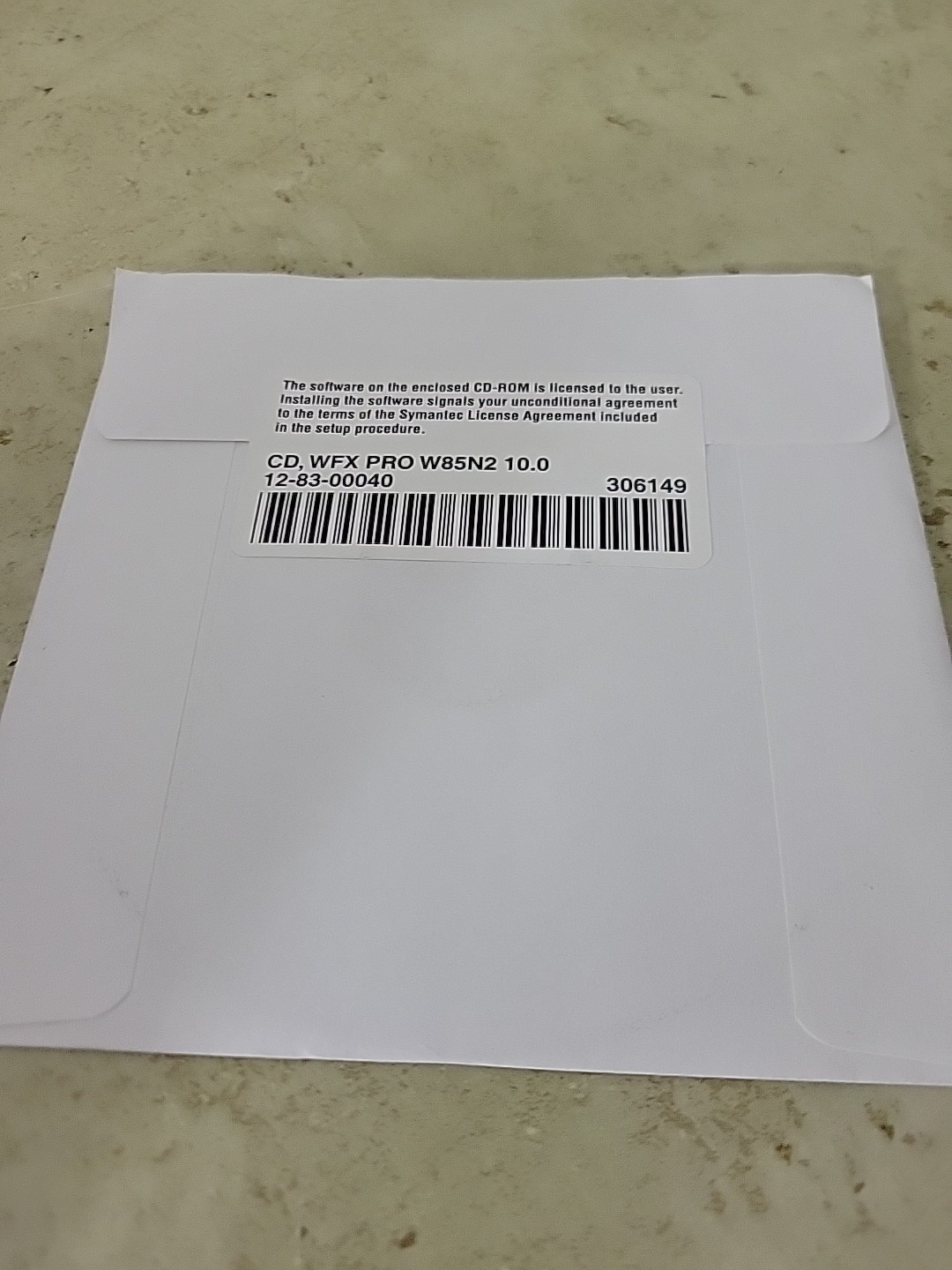 SYMANTEC WinFax Pro VERSION 10 Windows 2000 NT 98 95