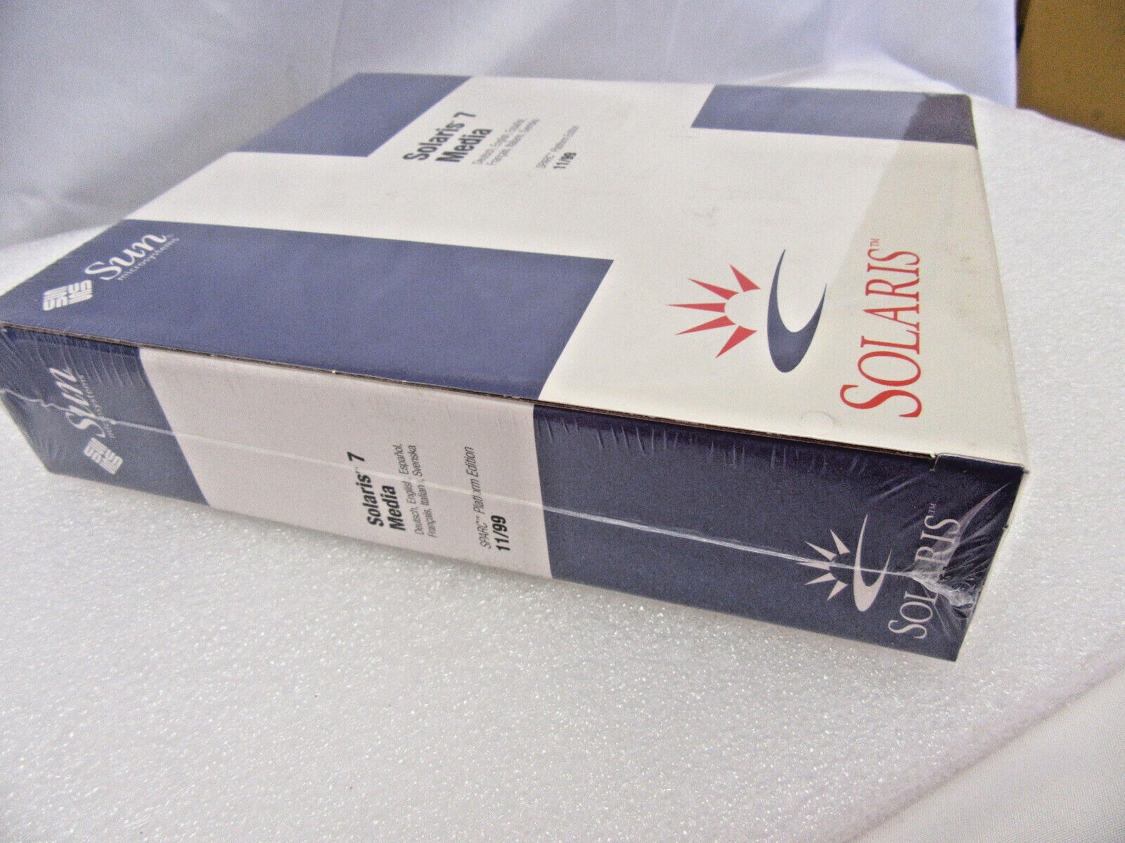SUN MICROSYSTEMS SOLARIS 7 MEDIA OPERATING SYSTEM P/N 798-2659=01