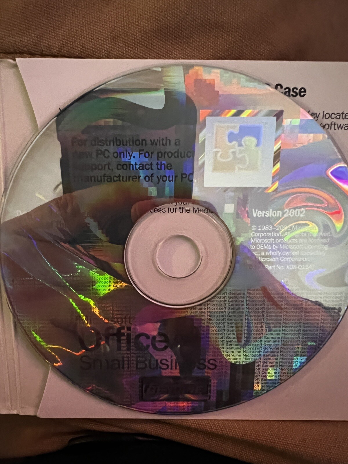 Genuine Microsoft Office XP Small Business Edition w/ Product Key – Complete