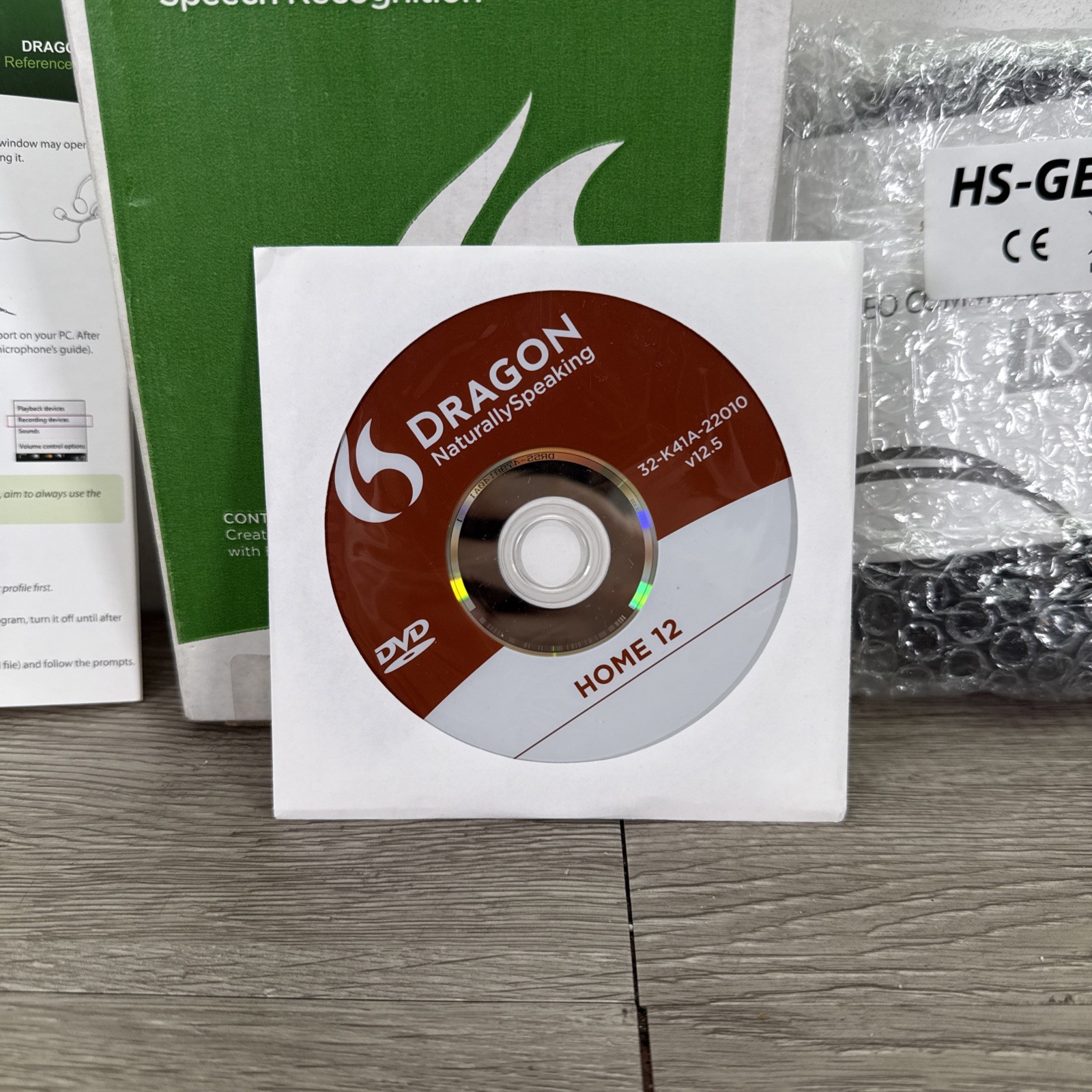 Nuance Dragon Naturally Speaking 12 Home Edition Speech Recognition Software