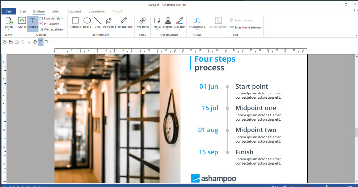 Ashampoo PDF Pro 4 – Read, edit and convert [PDF to doc, epub, JPG, Word [DISC]