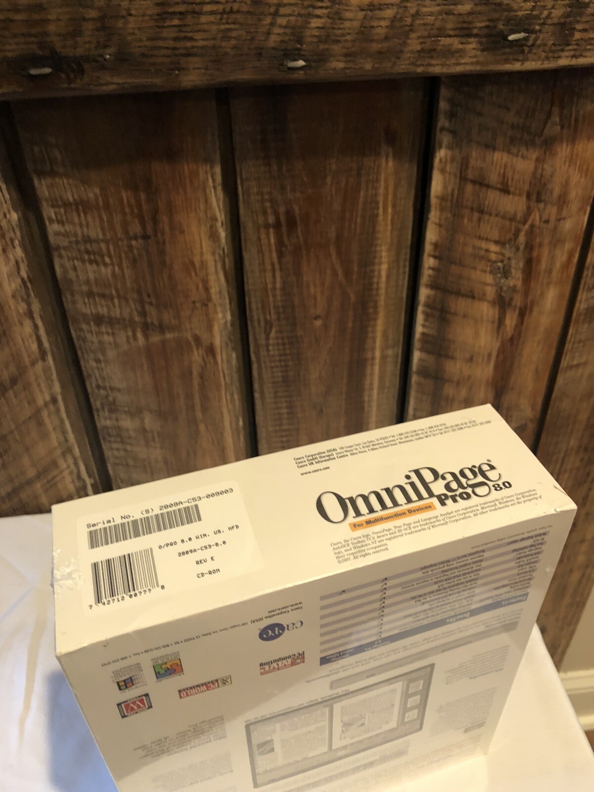1997 Caere OmniPage Pro 8.0 for Windows – Brand New & Factory Sealed Box