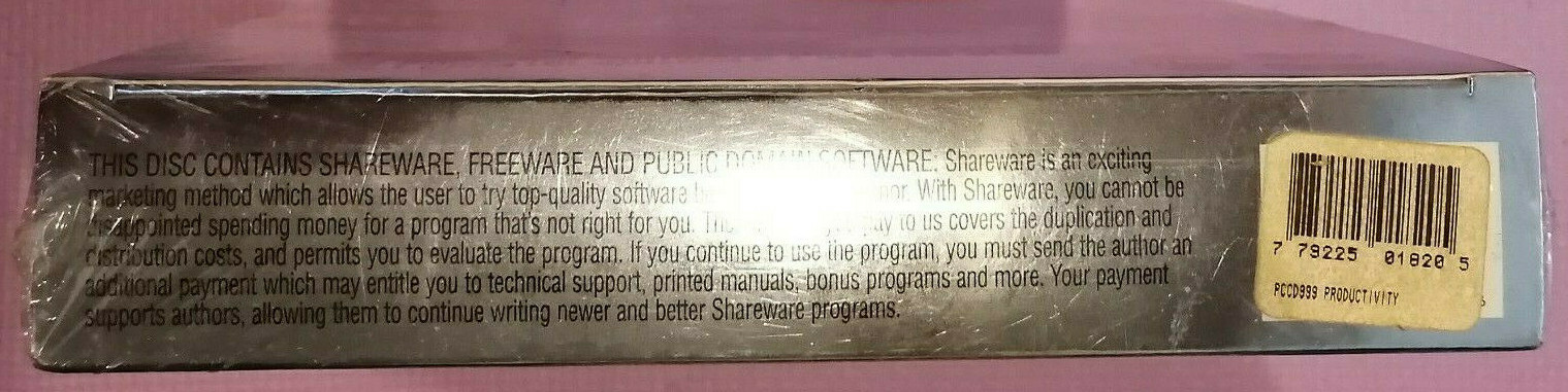 Vintage Power Office CD ROM Software Laser Magic 1995 Windows 95, 246 Programs