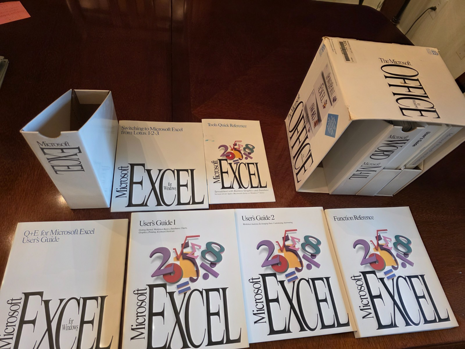 The Microsoft Office 3.0 (1992) WINDOWS 3.5″ Vintage Word Excel PowerPoint Mail