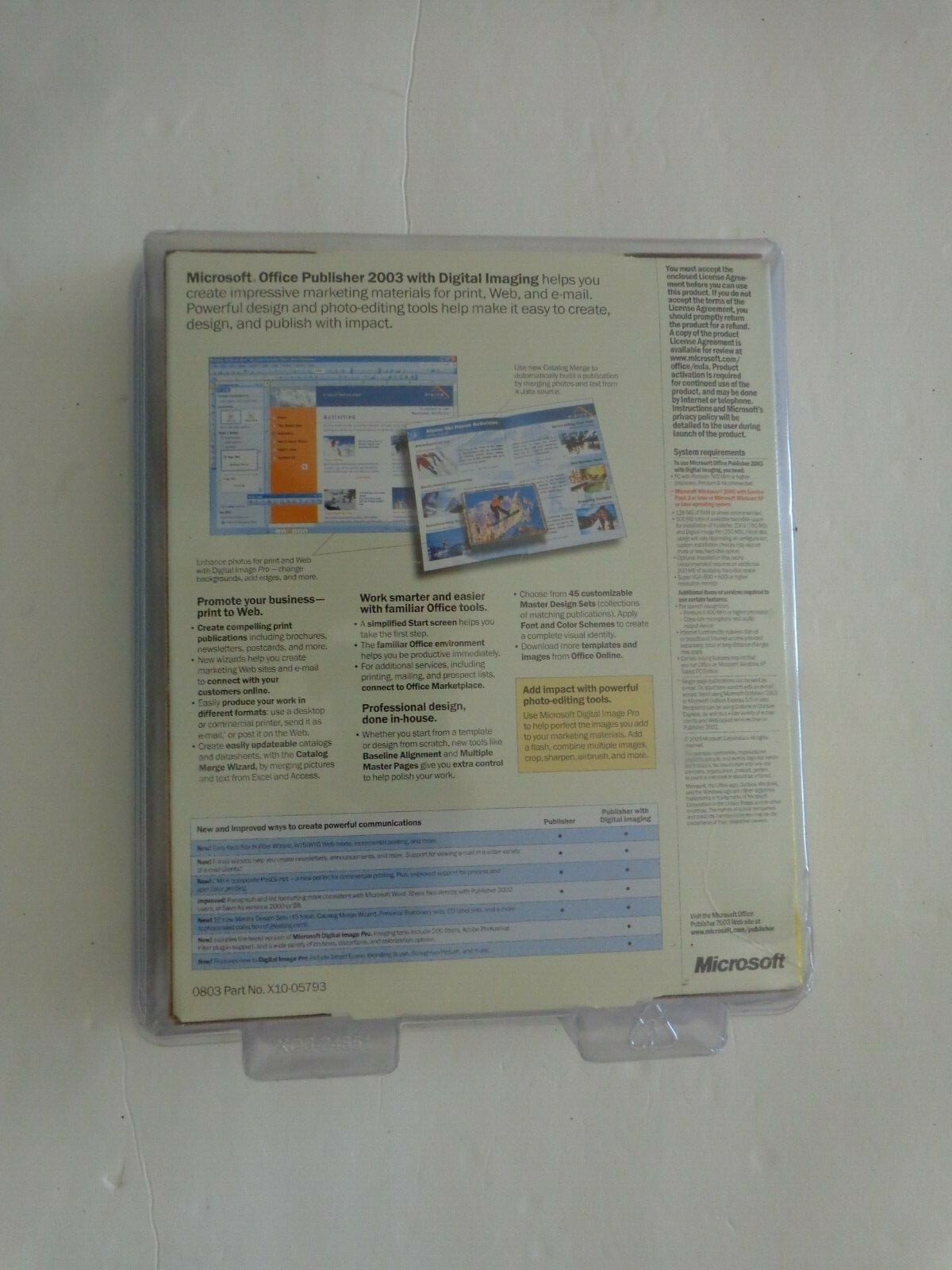 Microsoft Office Publisher 2003 W/ Digital Imaging