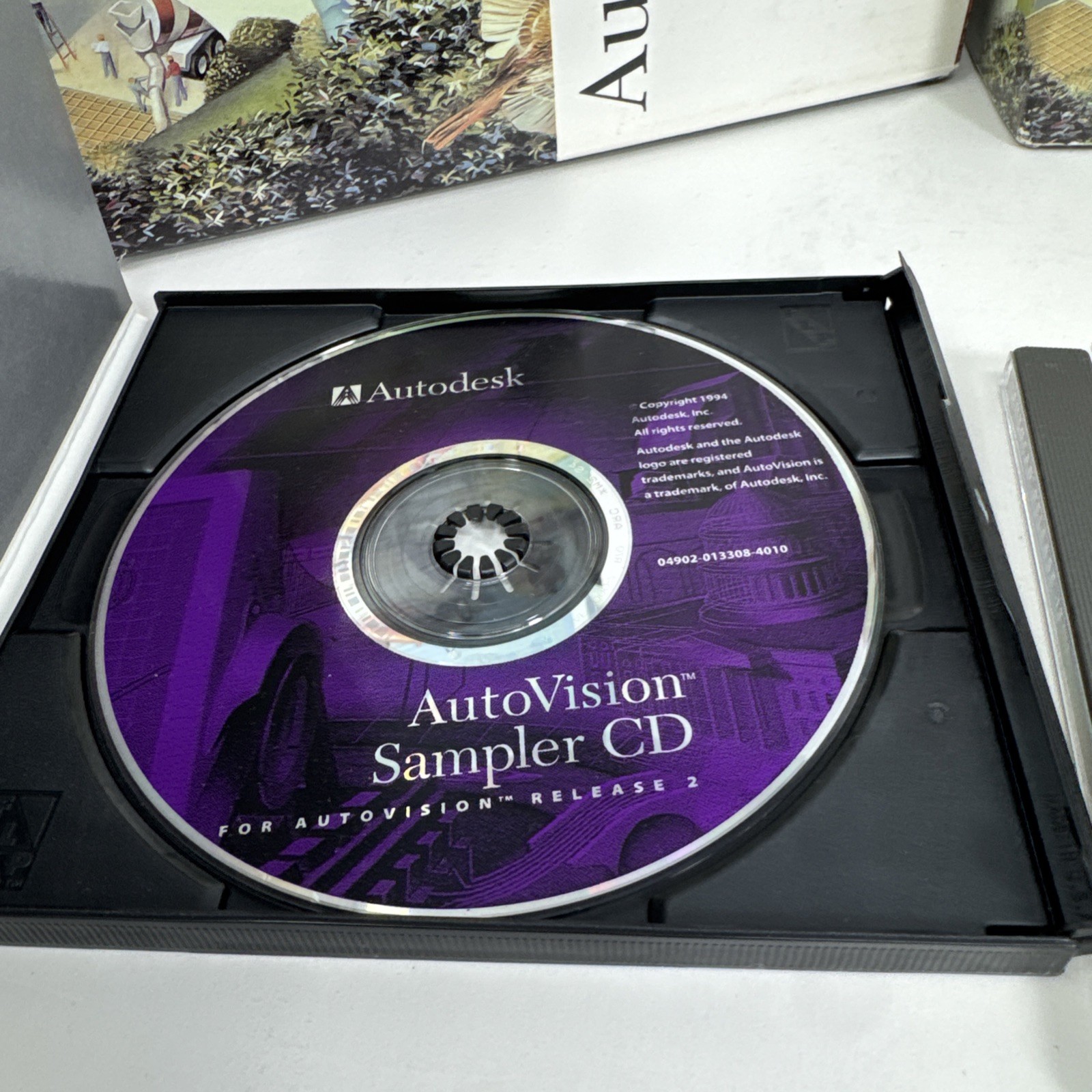 AutoCAD 13 Upgrade Autodesk Autocad Designer Autovision Floppy Disc Guide CD Lot