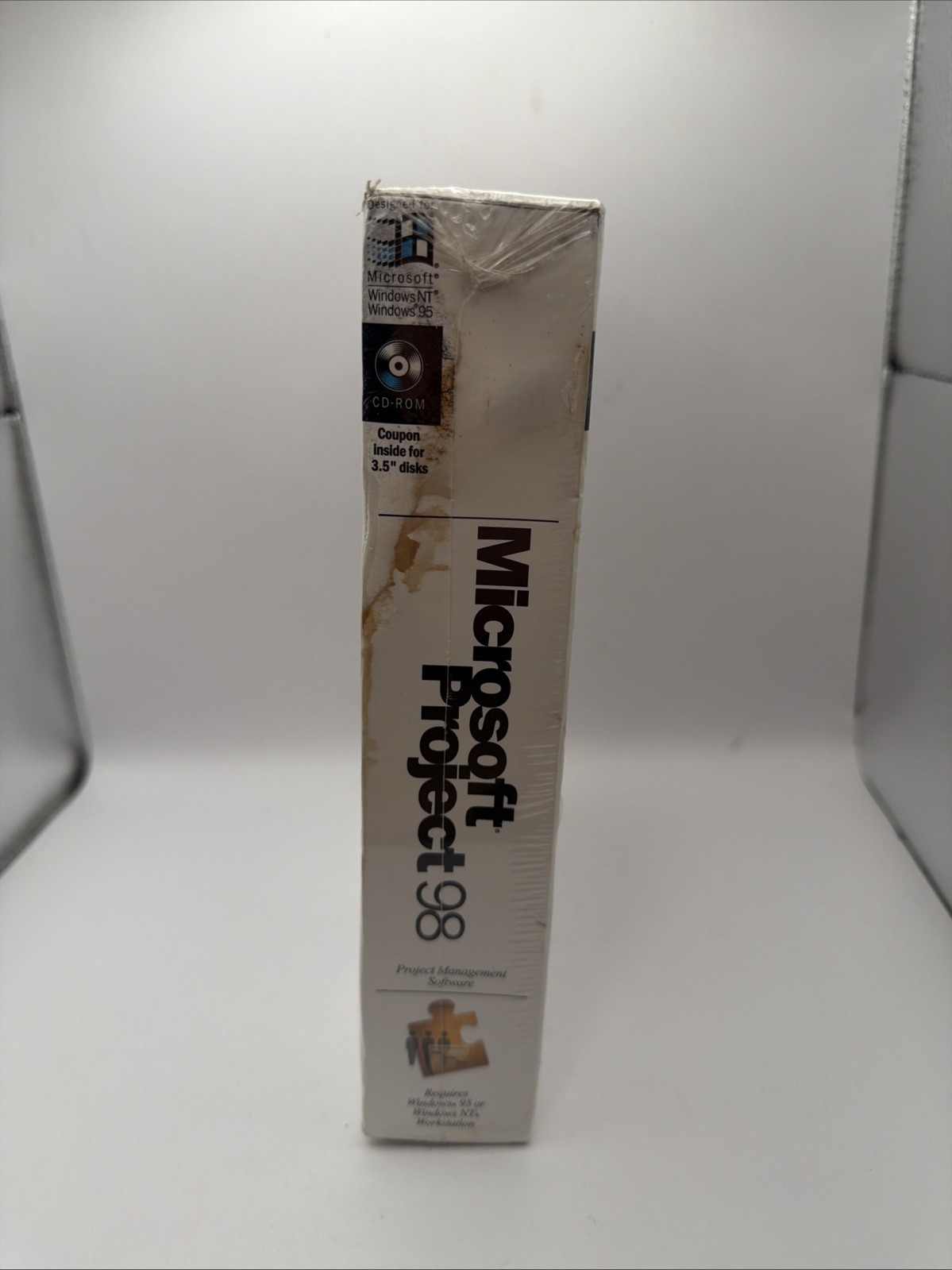 Microsoft Project 98 Full Version For PC Factory Sealed in Retail Box NEW
