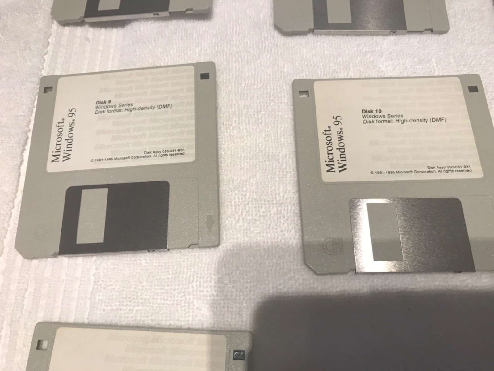 Microsoft Windows 95 Upgrade With 13 Floppy Disks