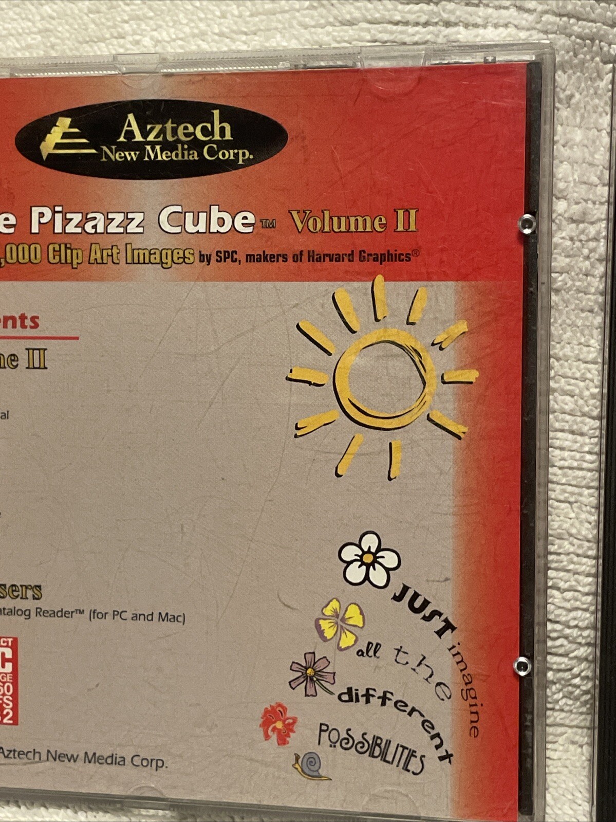 PAGE PIZAZZ CUBE VOLUMES 2 & 6- PC WINDOWS 95/3.1/MAC Fast Free Shipping
