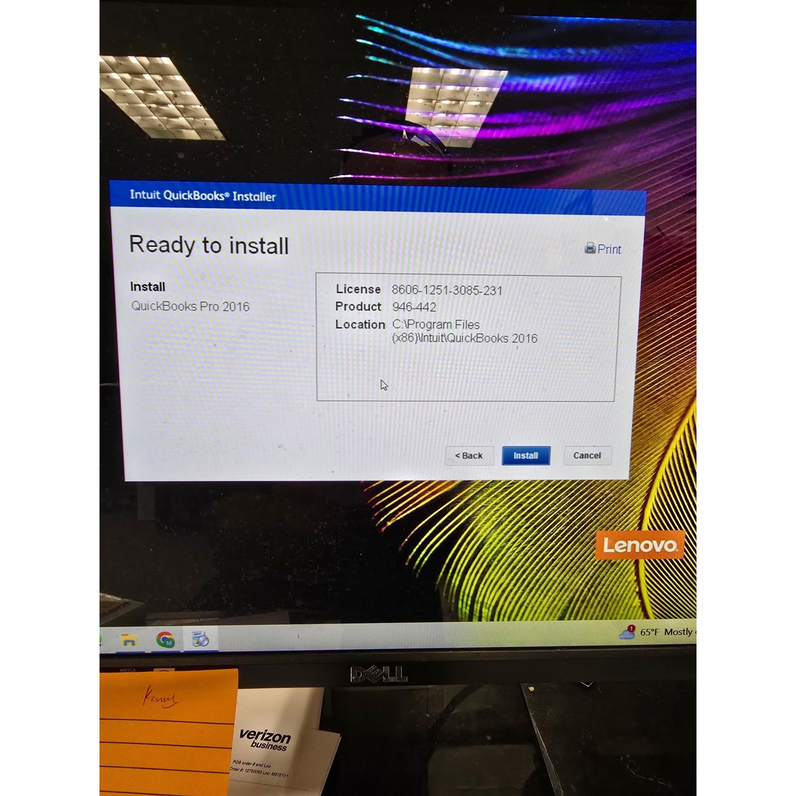 Quickbooks Desktop Pro 2016 Windows Accounting Retail NO SUBSCRIPTION TESTED