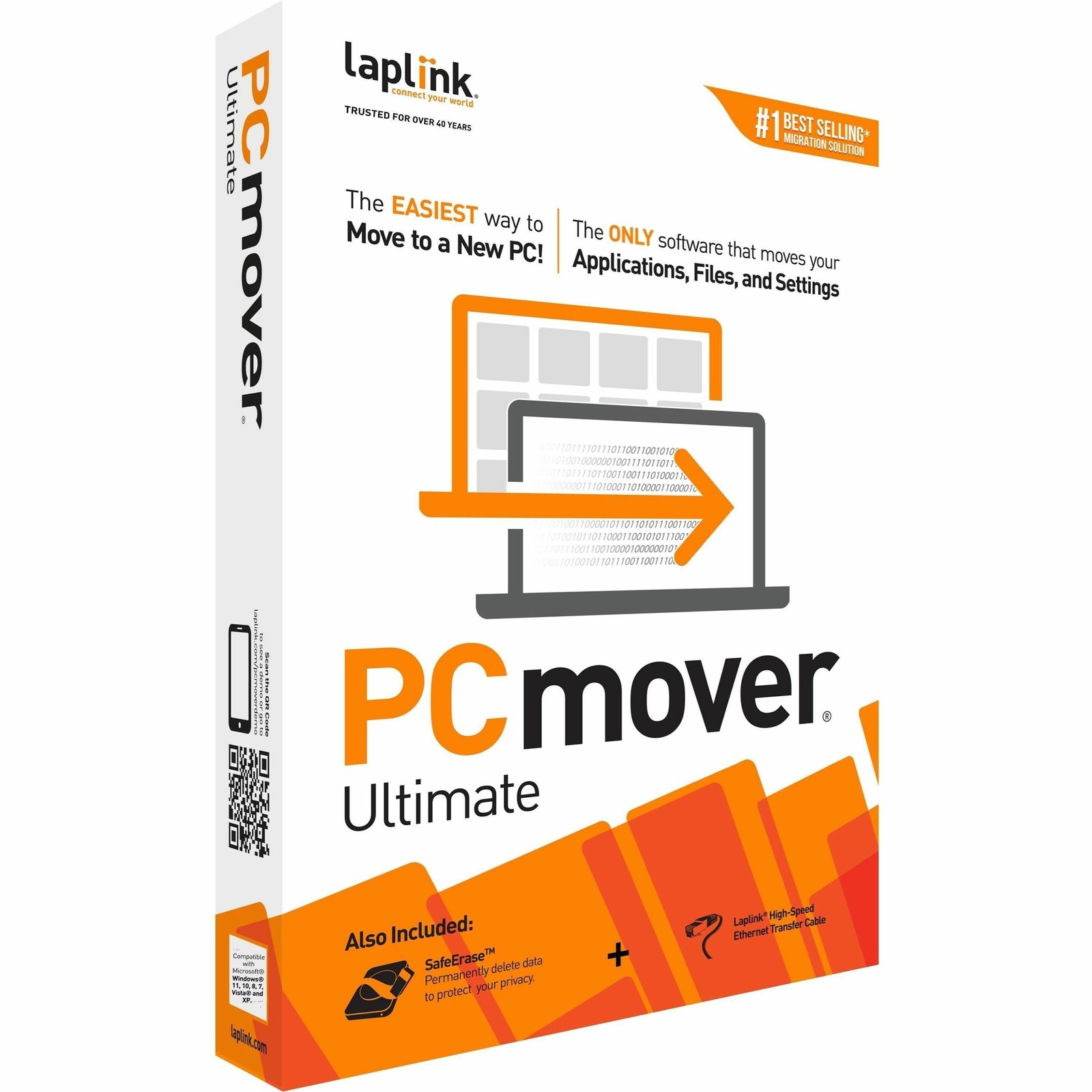 Laplink PCmover v.11 Ultimate – 1 Use – Utility – PC (pafgpcmp0b000pgrtpen)