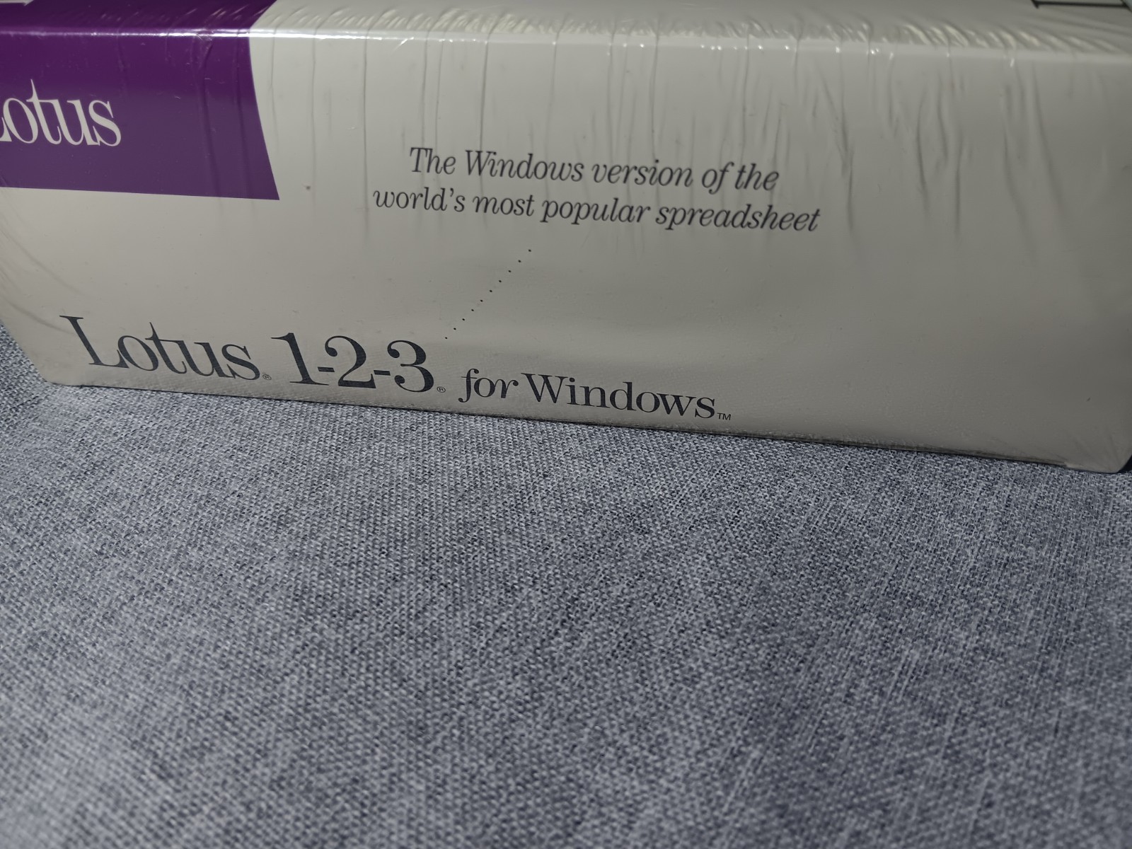 Lotus 123 for Windows Release 1.0 – 3.5″ Floppy Discs 1991 SEALED