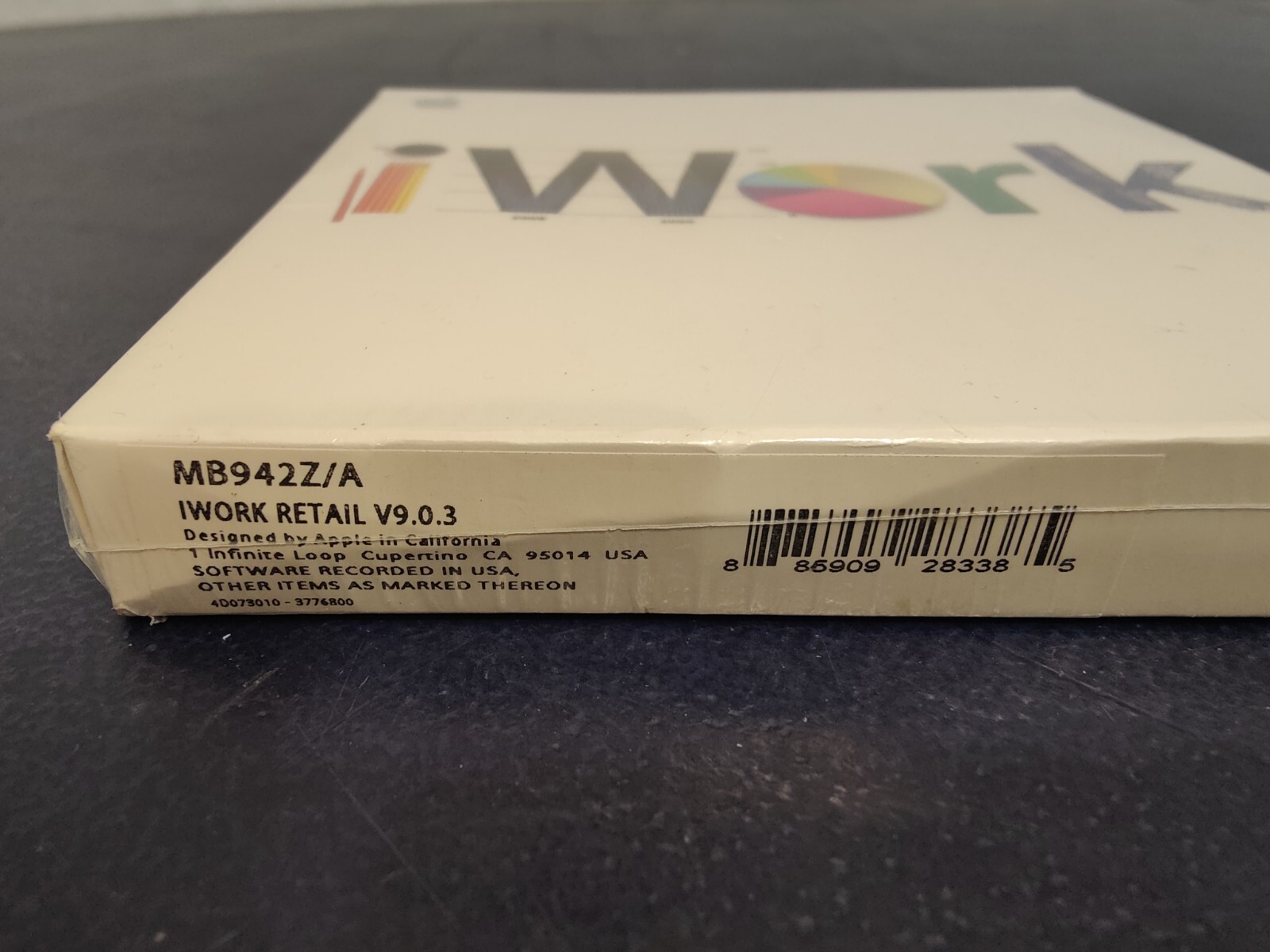 [NEW SEALED] Apple iWork ’09 Retail V9.0.3 Full Version MB942Z/A