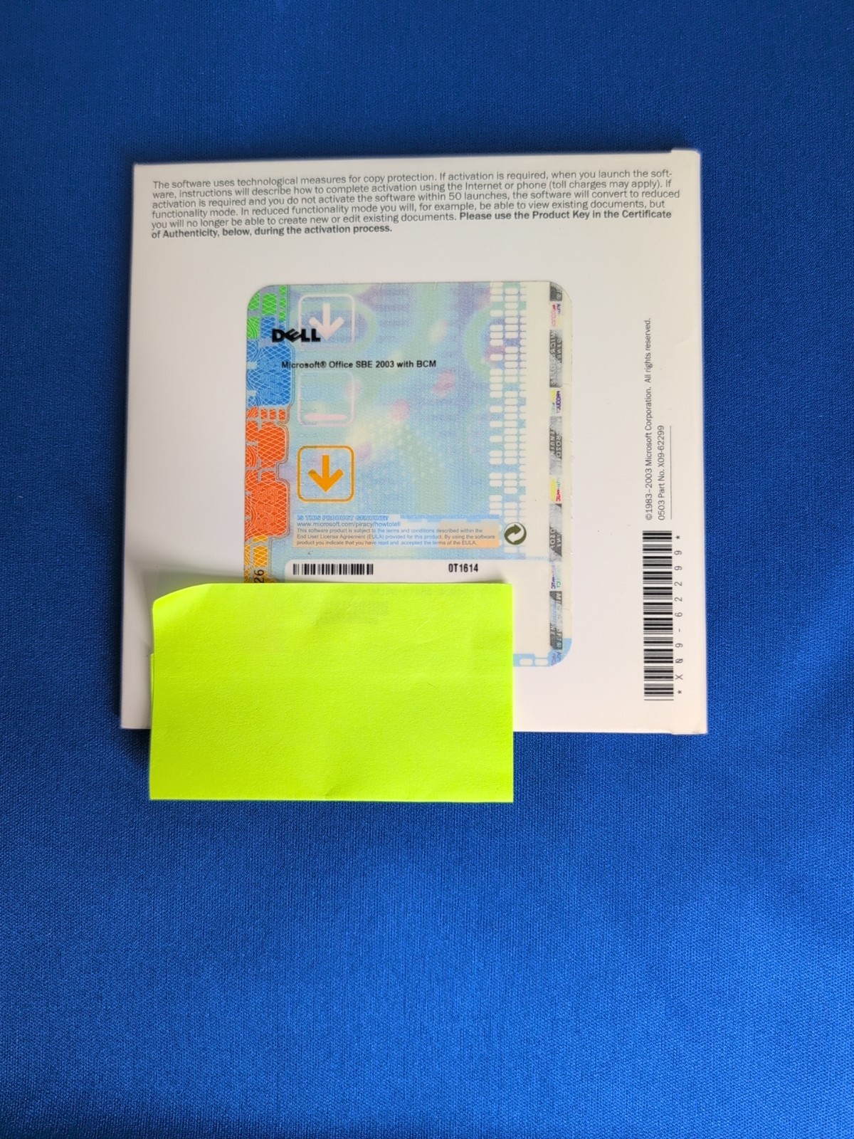 Office Small Business 2003 With Contact Manager With Product Key