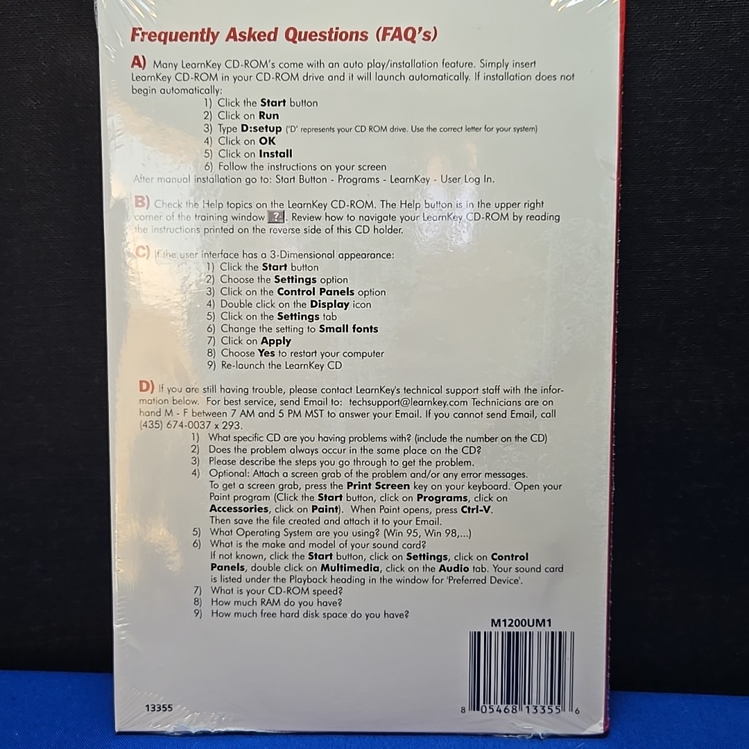 LearnKey Office 2000 Multimedia Computer Training CD-ROM Windows 95/98 SEALED