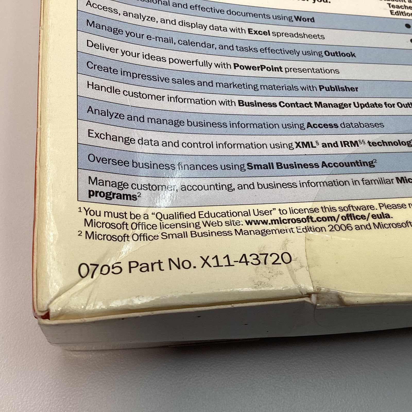 Microsoft Office Standard Edition 2003 for Windows 2000/XP – New Factory Sealed