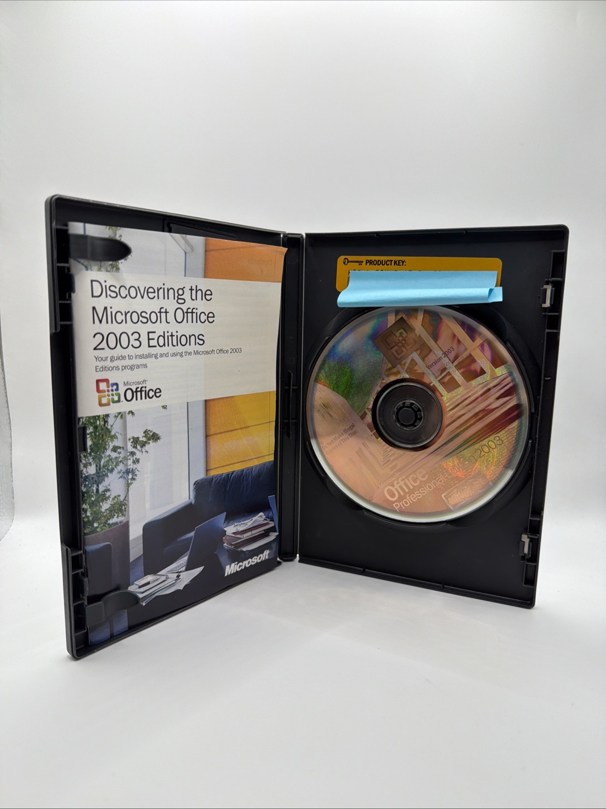 Microsoft Office Professional Edition 2003 w/ Original License Key 2 Disc Set