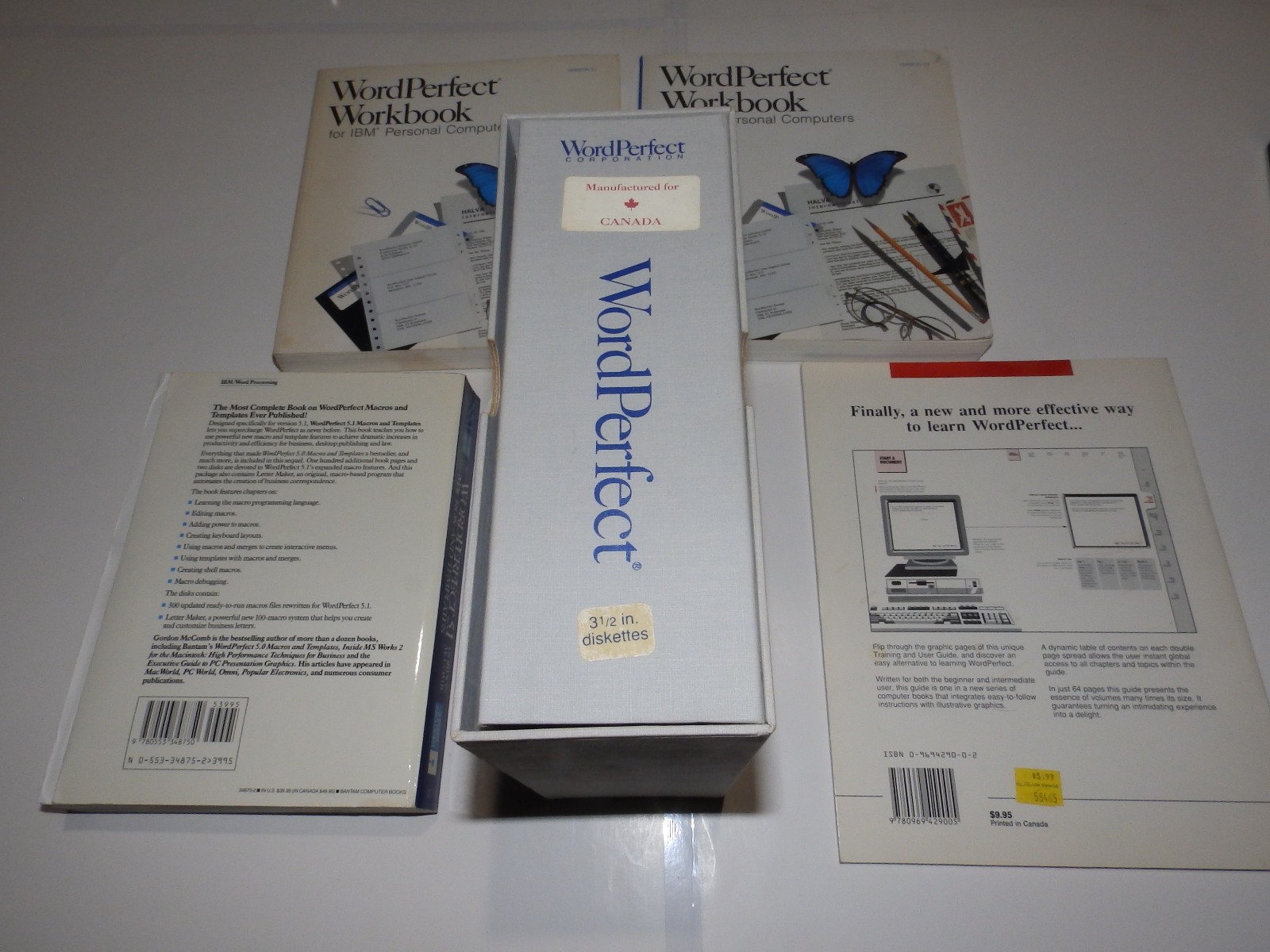 Vintage Software – WordPerfect for DOS v5.1 and By Design for WordPerfect v2.0