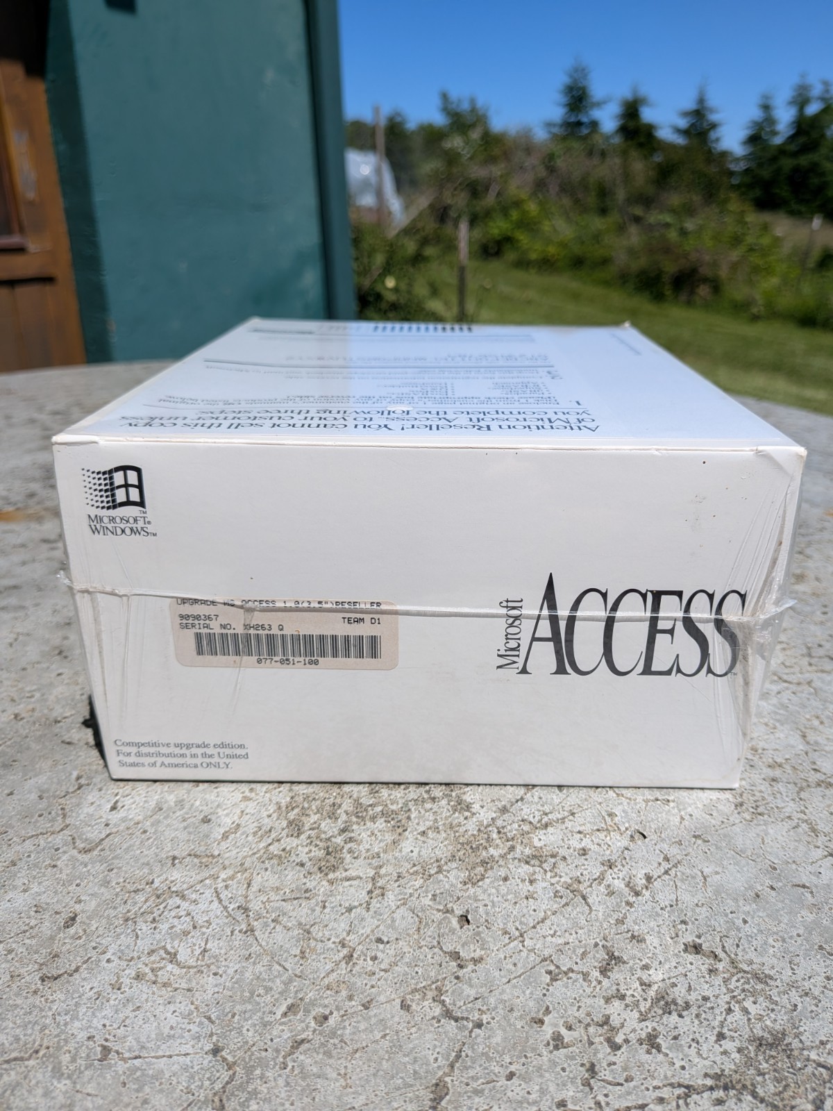 Microsoft Access 1.0 Upgrade – Factory Sealed – Vintage