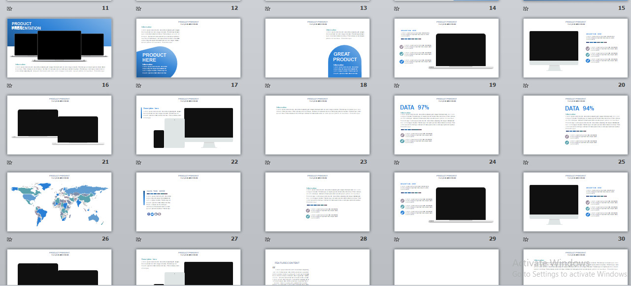 POWERPOINT TEMPLATES – Templates Powerpoint for presentation 002
