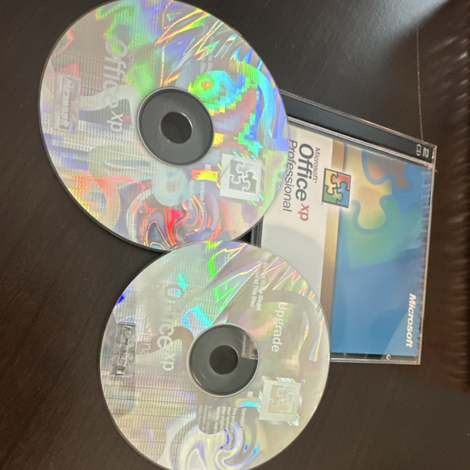 Microsoft Office XP Professional Upgrade Office Software Suite CD X08-02678