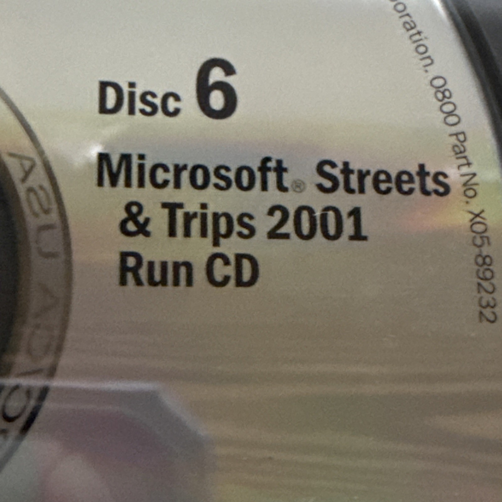 Microsoft Works Suite 2001 Windows PC CD-ROM 6 Disc Set – Word, Works 6.0