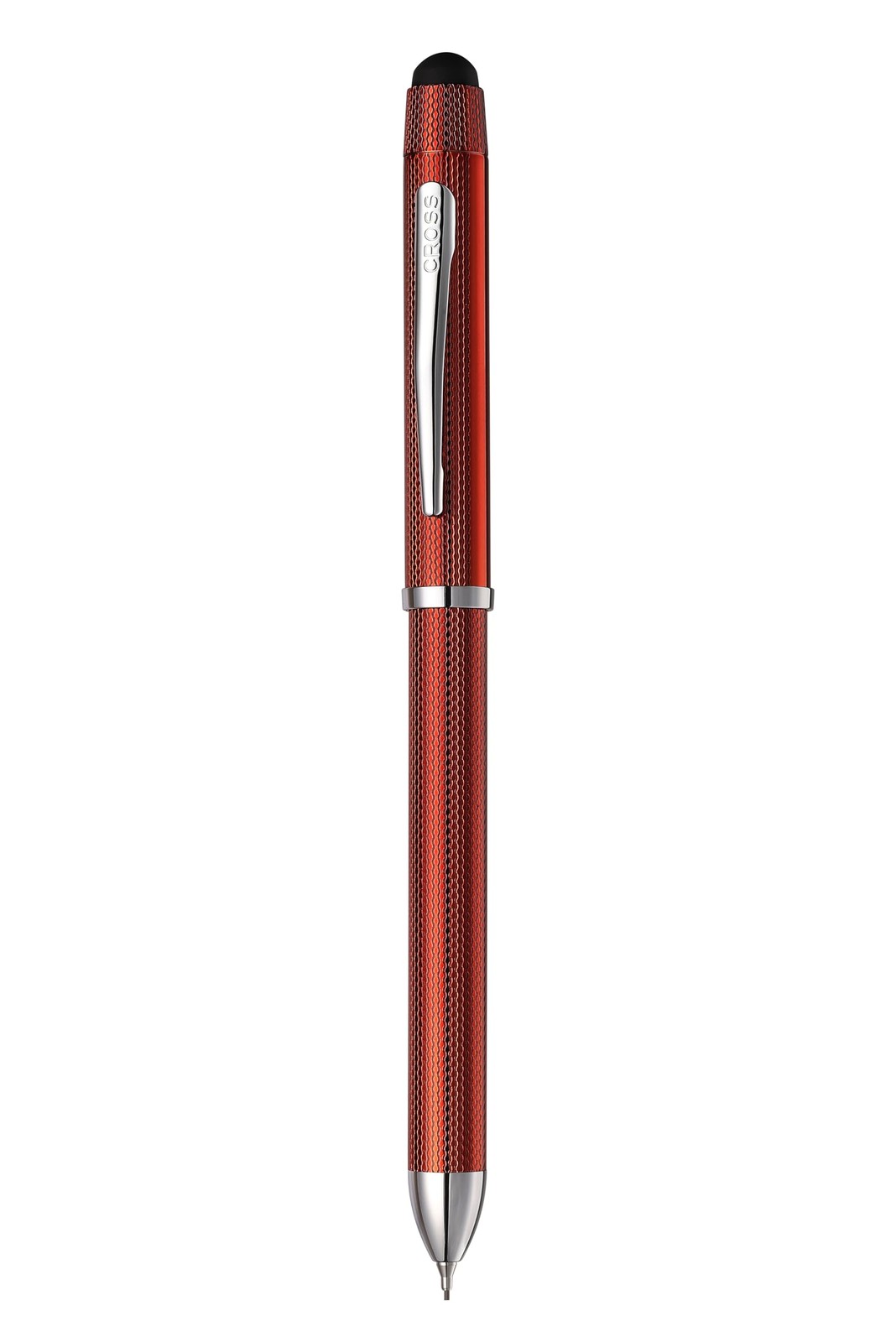 Cross Tech3 Sophisticated Brushed Red Diamond Pattern Finish Barrel 0.5Mm