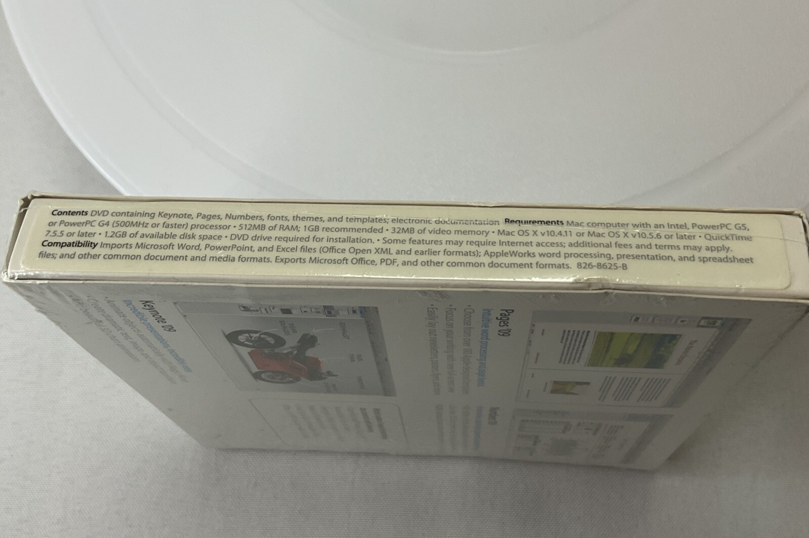 Apple iWork ’09 (Retail) – Full Version for Mac MB942Z/A – Sealed