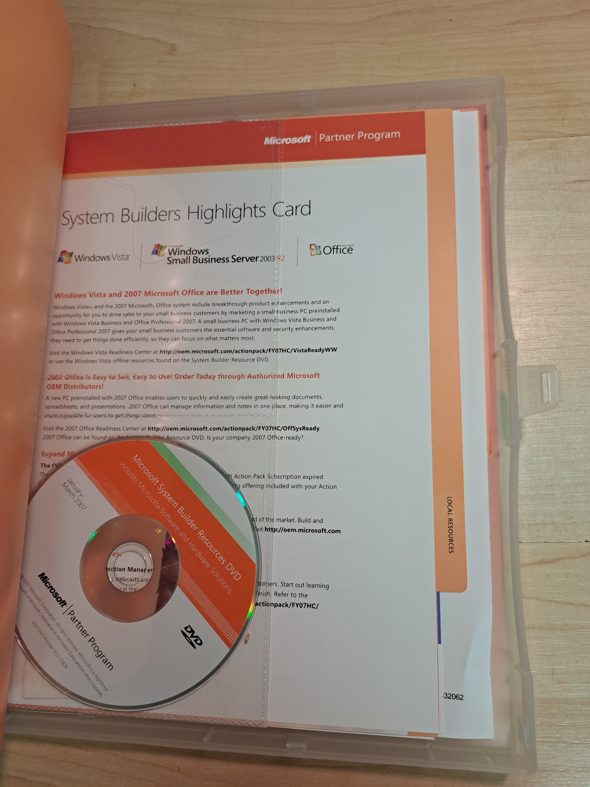 Microsoft Windows Action Pack Kit January 2007. Buisiness Server