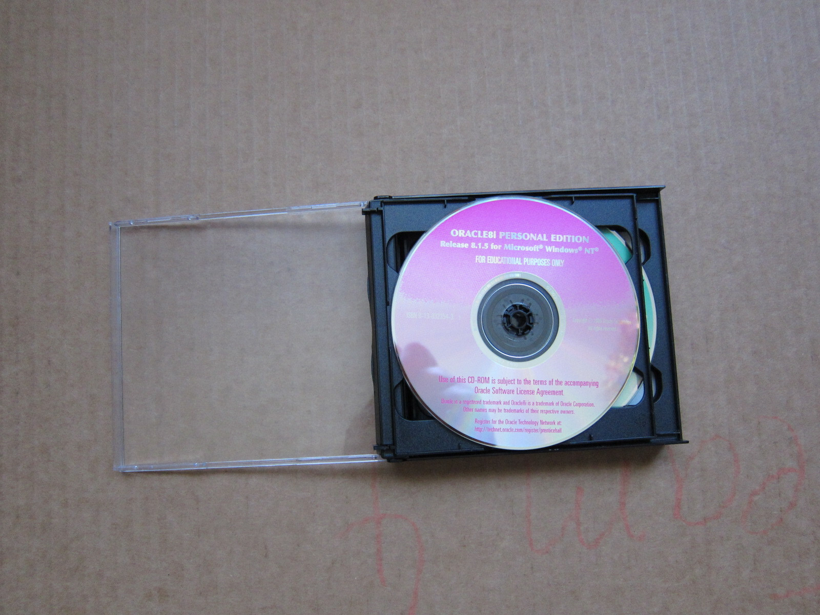 Oracle 8i Personal Edition for Microsoft Windows NT