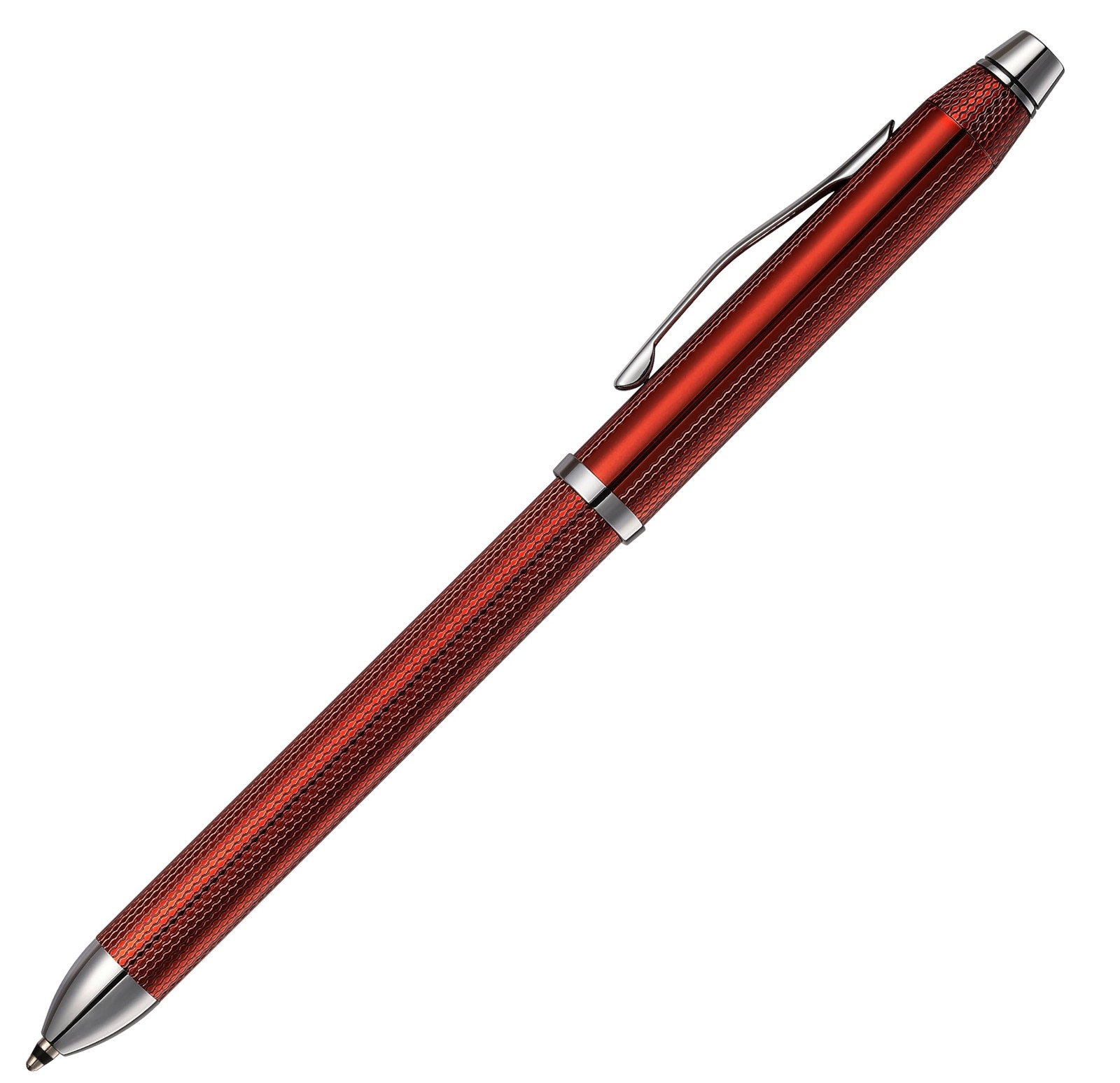 Cross Tech3 Sophisticated Brushed Red Diamond Pattern Finish Barrel 0.5Mm