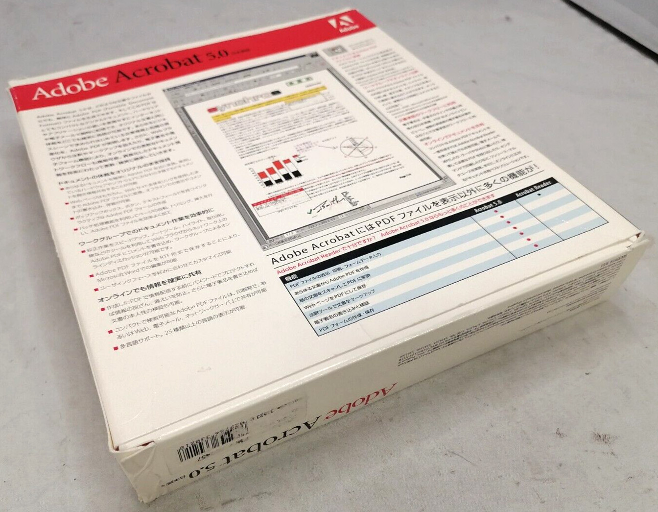 Japanese 2001 Adobe Acrobat 5.0