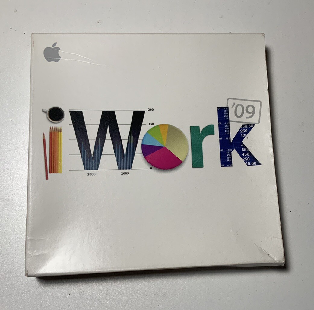 Apple iWork ’09 V9.0.3 MB942Z/A Install DVD for Mac