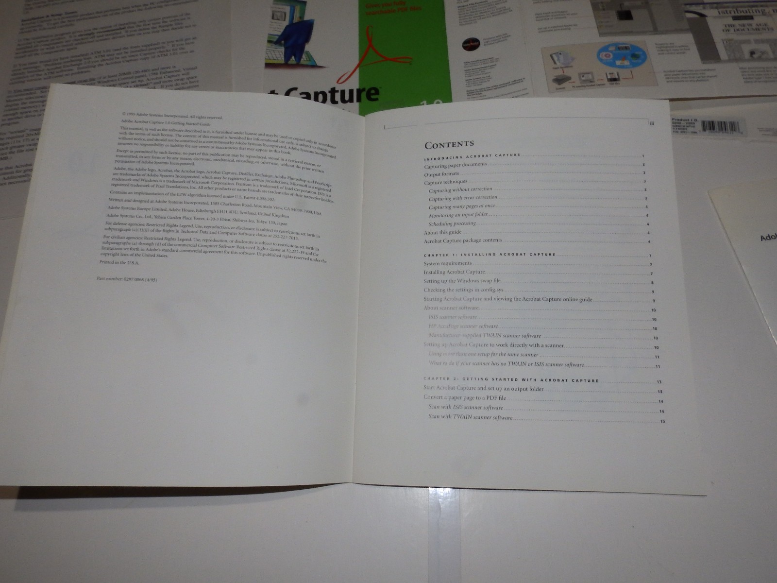 Vintage Software – Adobe Acrobat Capture for Windows v1.0