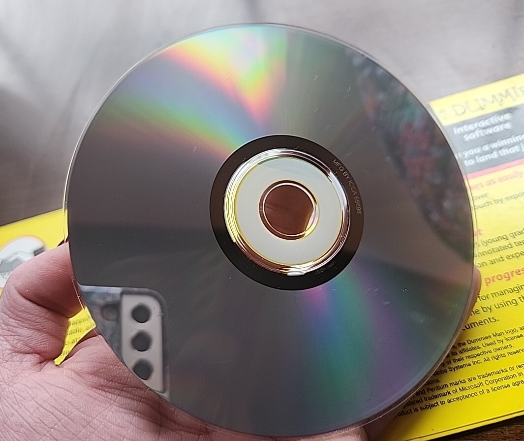 Resumes & Cover Letters for Dummies CD ROM Used In Box