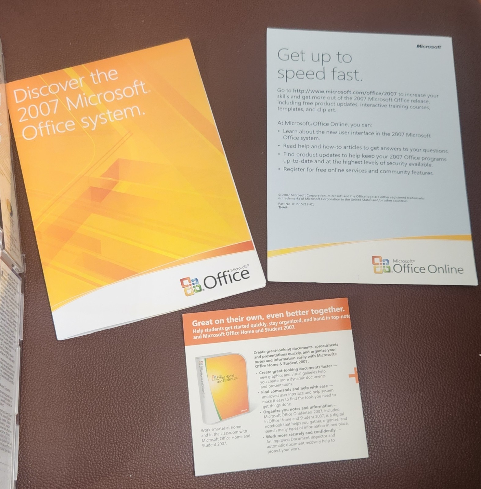 Microsoft Office 2007 Home and Student Licensed For 3 Home PCs