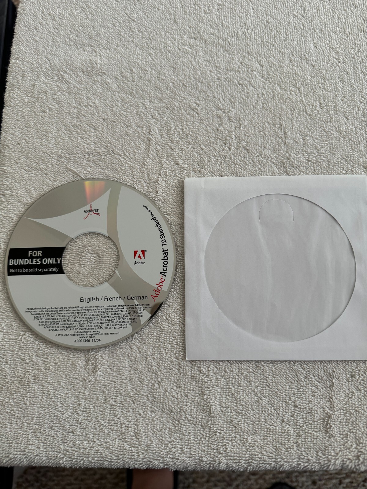 Adobe Acrobat 7.0 Standard – SERIAL # NOT INCLUDED!!!