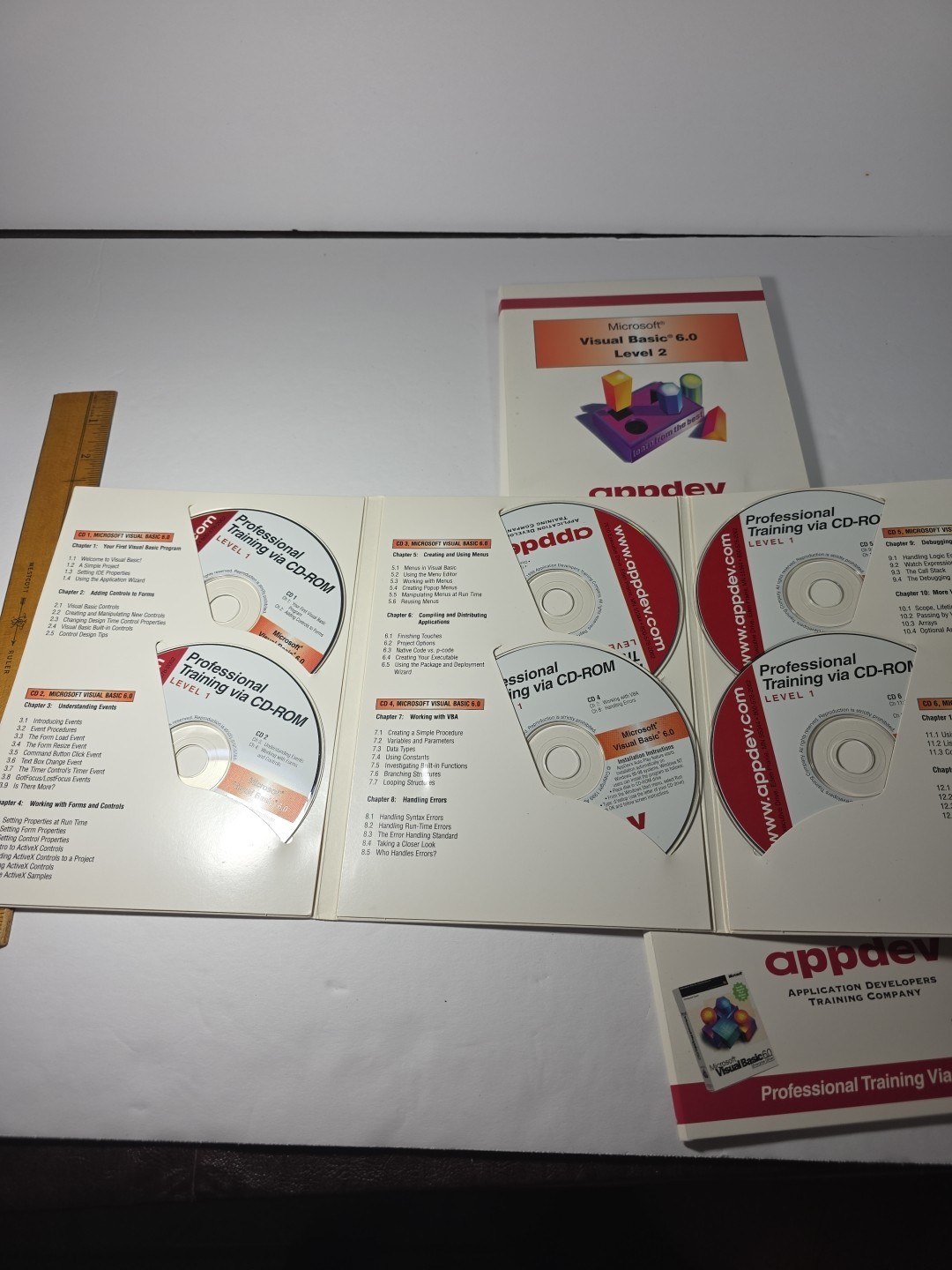 AppDev Visual Basic 6.0 14 CD Interactive Training BEGINNER TO ADVANCED