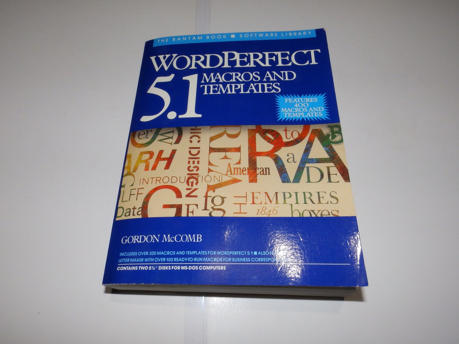 Vintage Software – WordPerfect for DOS v5.1 and By Design for WordPerfect v2.0