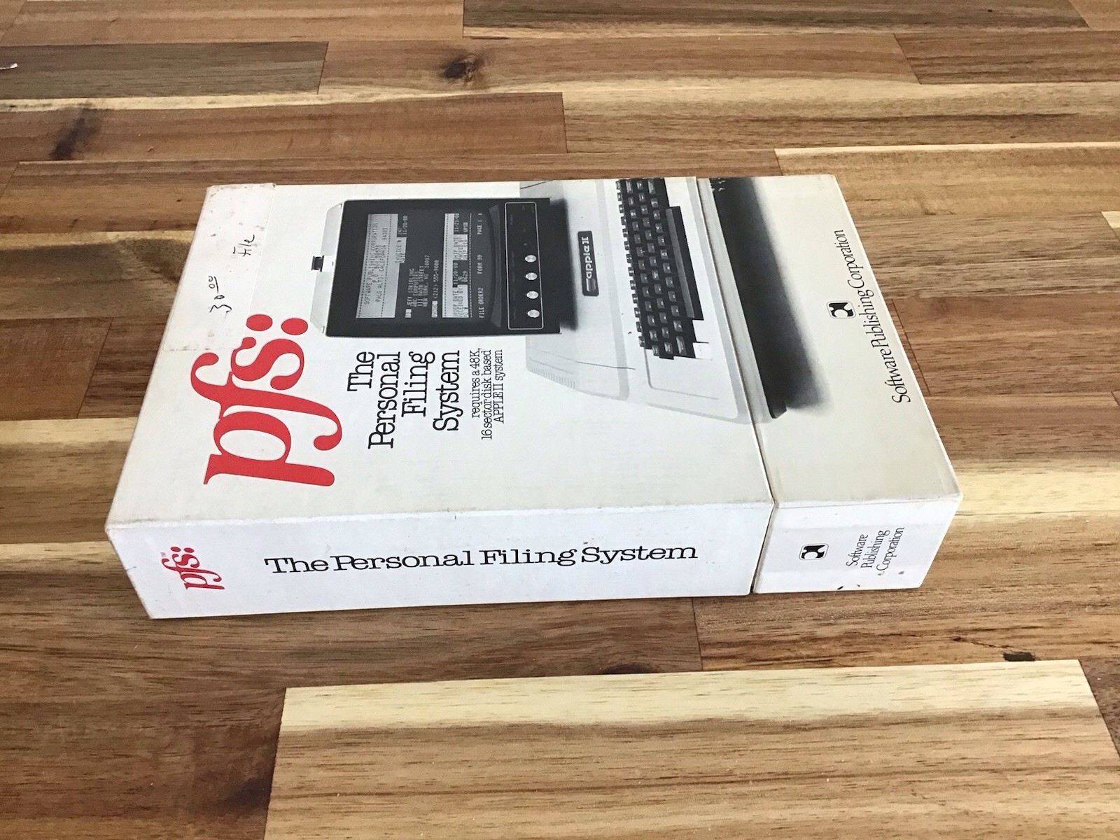 Vintage Apple II PFS Personal Filing System Software
