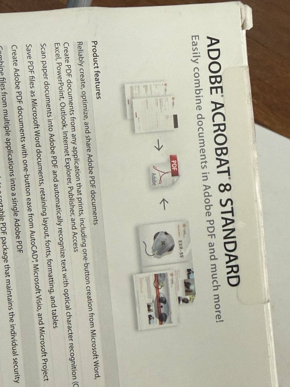 Adobe Acrobat 8 Standard For Windows , New Sealed