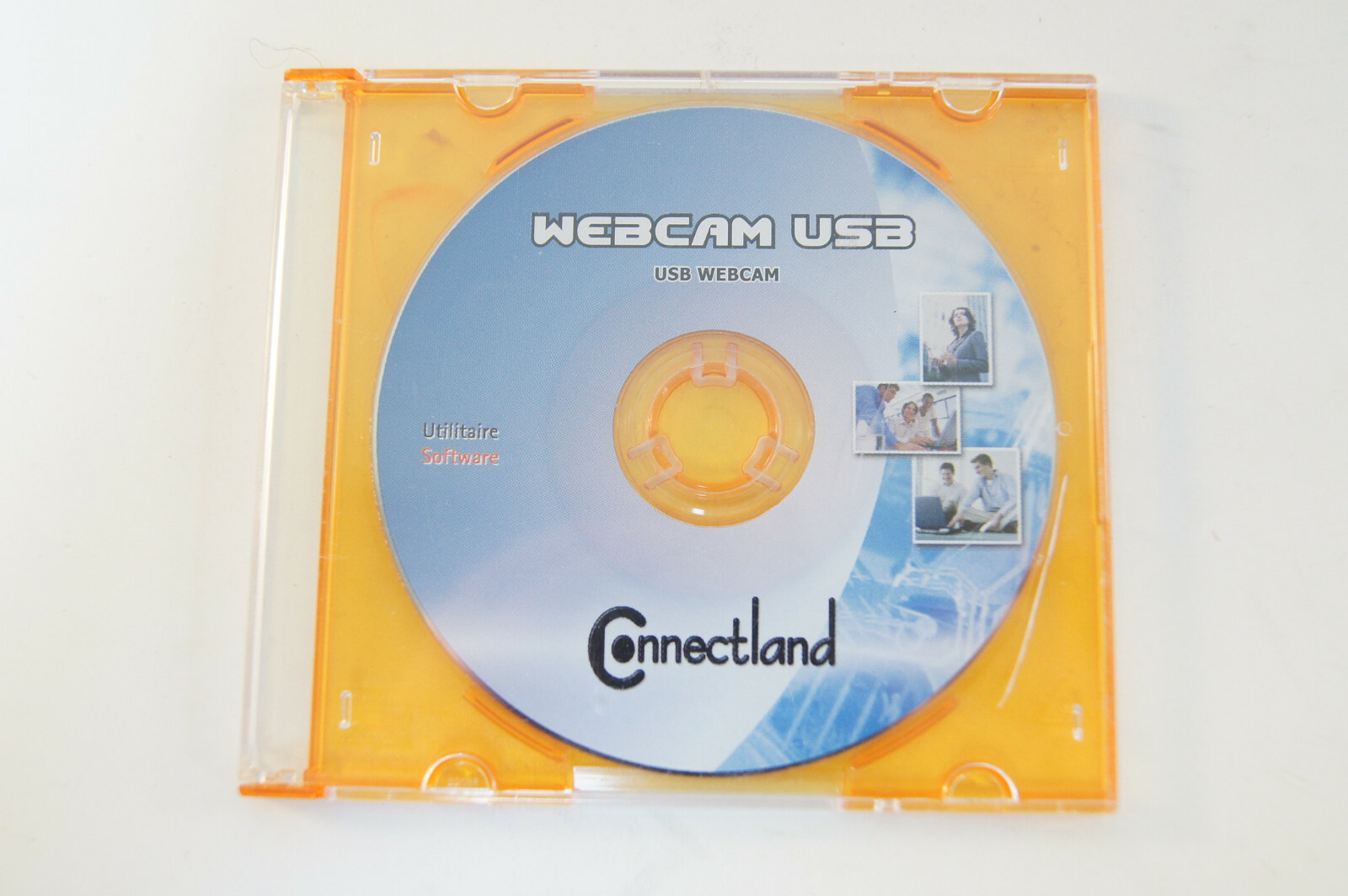 Webcam USB Connectland Disc Utilitaire Driver Install PC Program Software