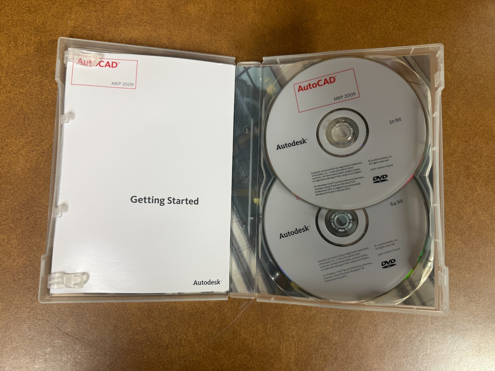 AutoDesk AutoCAD MEP 2009 Software Disc