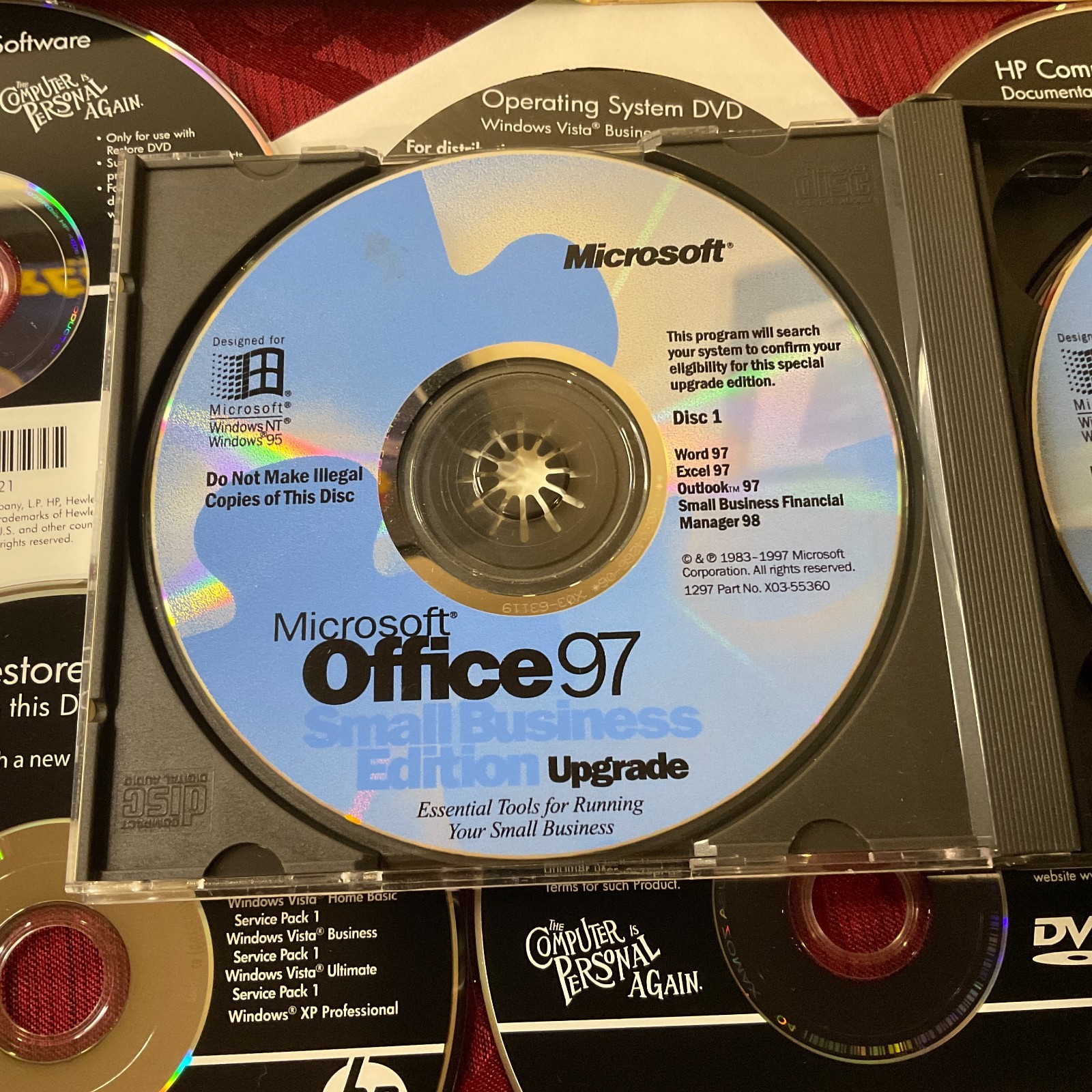 CLASSIC SOFTWARE MISC TITLES*WINDOWS*CD+DVD ROM+FLOPPY DISKS*CREATIVE*OFFICE*OOP