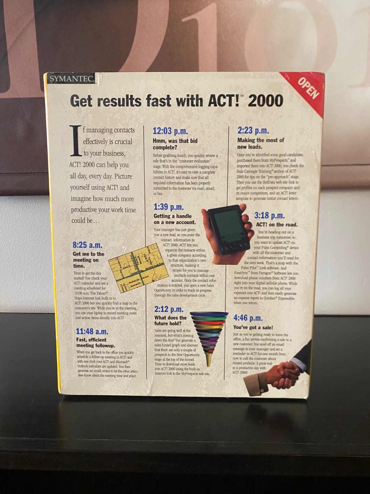 Vintage 2000 Symantec ACT! 2000 BRAND NEW SEALED – FAST SHIPPING 🚛🚛💨💨