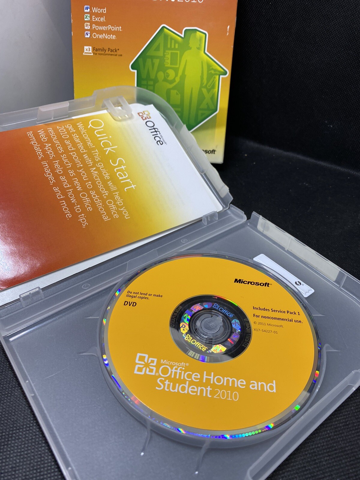 Microsoft Office Home and Student 2010 Software for Windows (79G-02144)