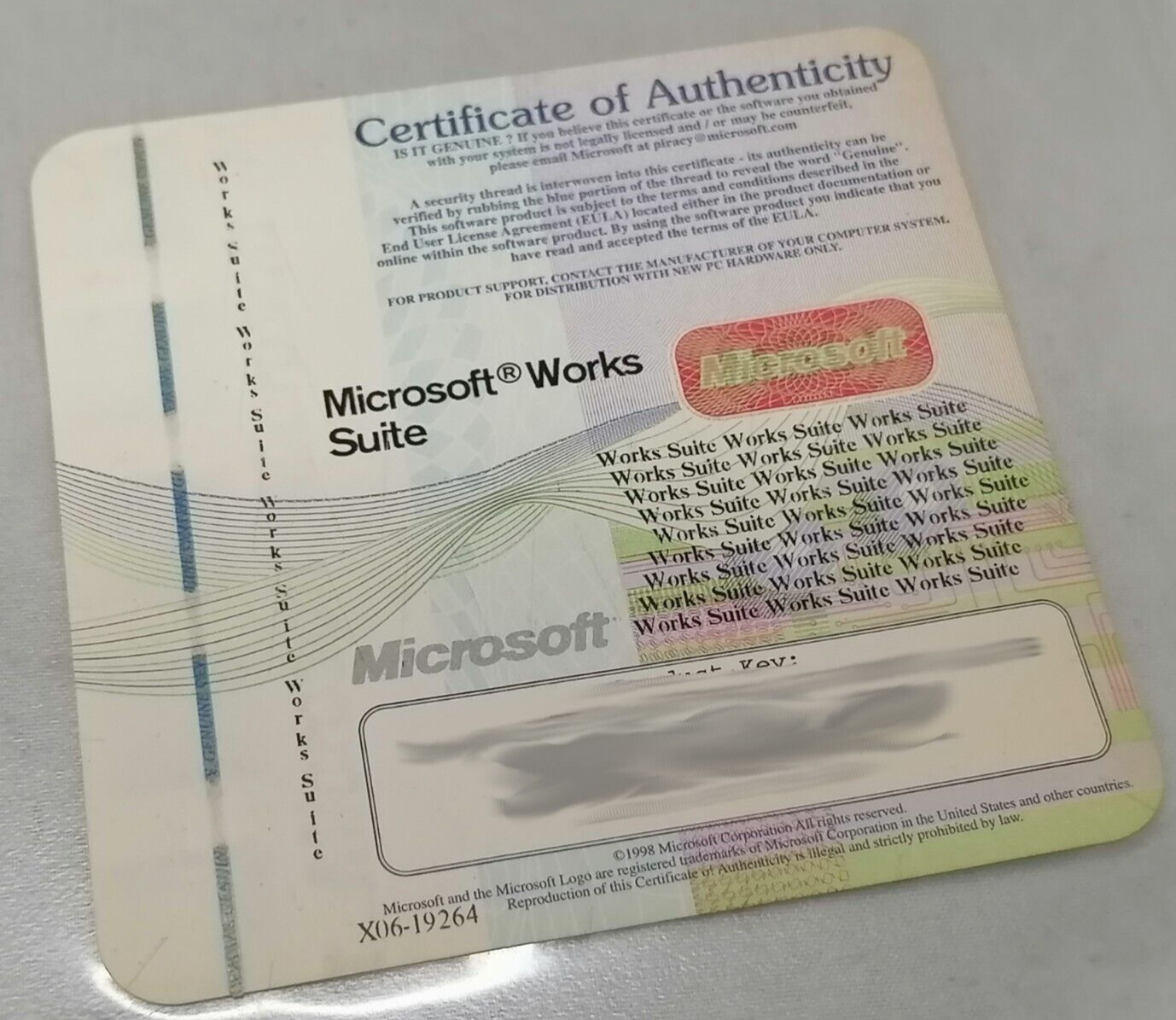 Vintage Microsoft WorksSuite 2001 Disc Set 1-6 P/N: X05-89208