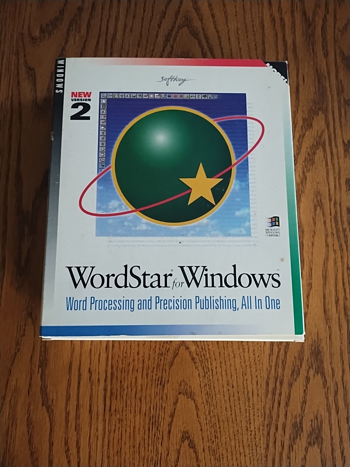 Vtg 1994 WordStar For Windows Version 2 Word Processing Publishing Office Max